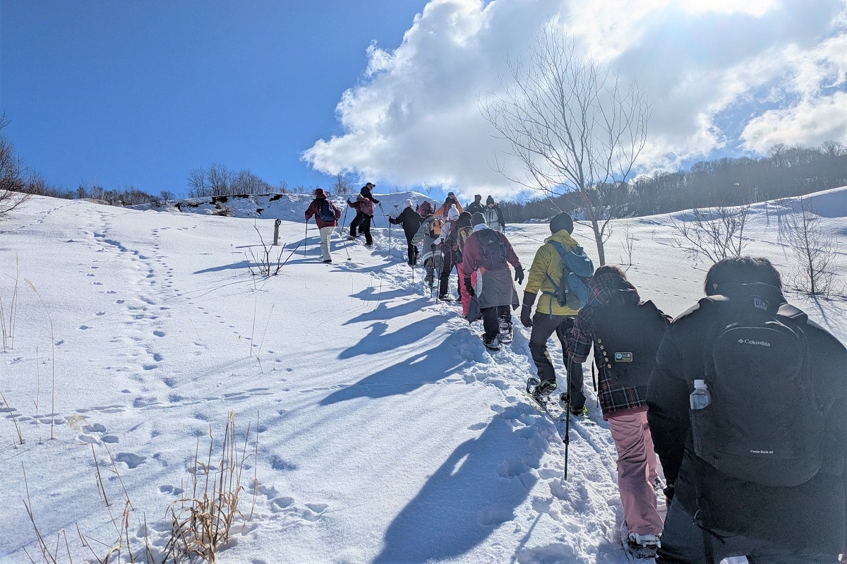 有くん火口に到着