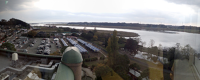 会場の手賀沼周辺