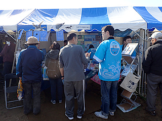 ブースに来てくれたお客さん