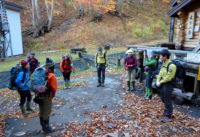 補修作業参加者