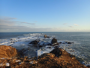 1月のえりも岬