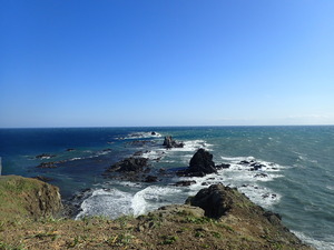 10月のえりも岬