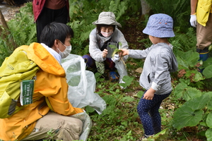 小さなお子さんもがんばってくれました！