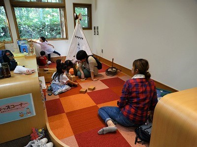 キッズコーナーの様子